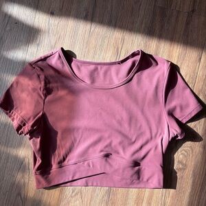 Athletic Workout Crop Top